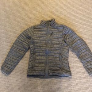 Silver-grey Patagonia down sweater jacket- XS